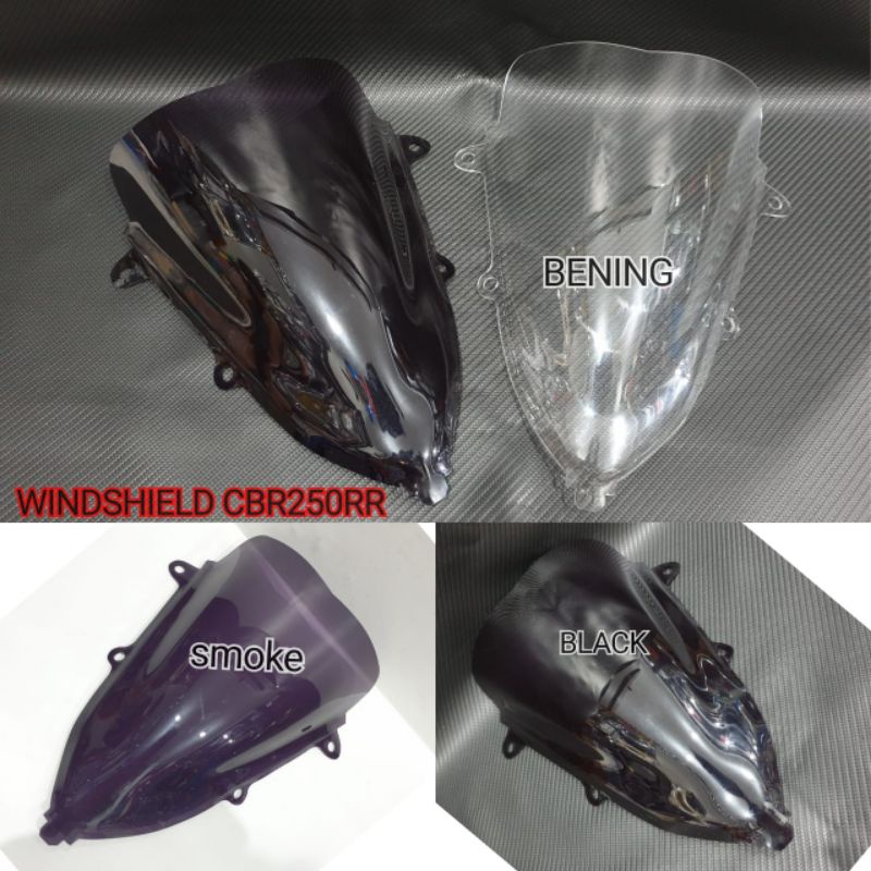 Jual Windshield Cbr250rr Visor Honda Cbr 250rr Mika Depan Cbr250rr