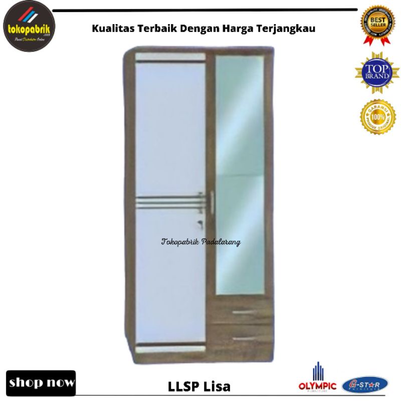 Jual Lemari Pakaian Pintu Minimalis Modern Olympic Gstar Lemari