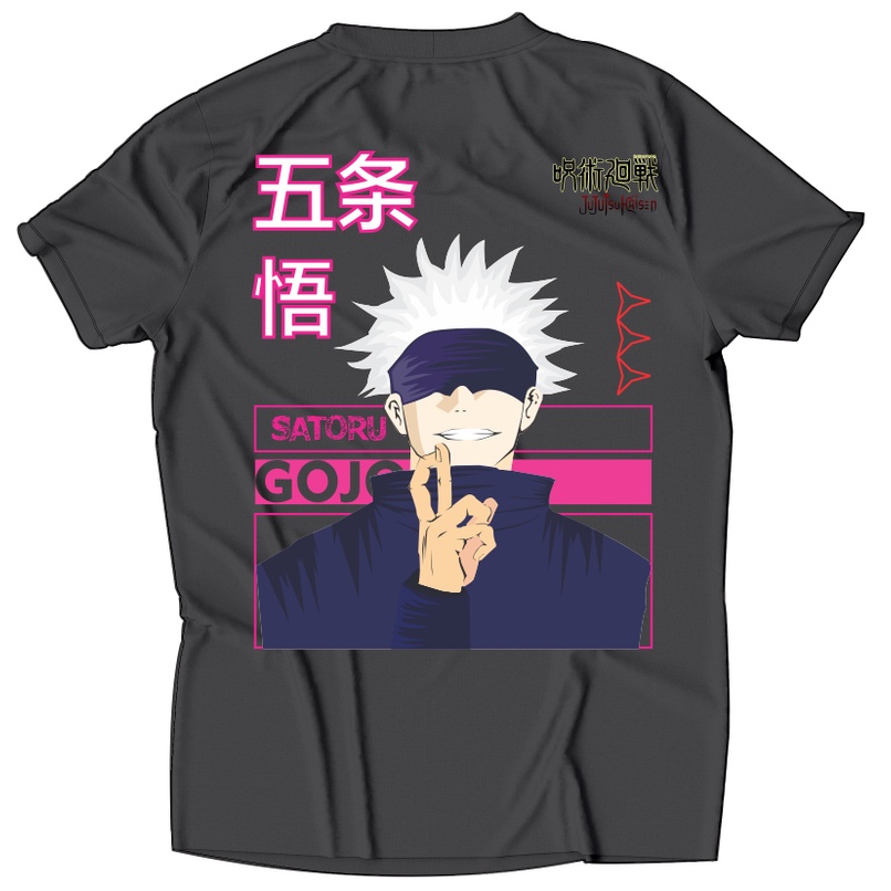 Jual Kaos Distro Jujutsu Kaisen Gojo Satoru Cotton Combed S Aesthetic