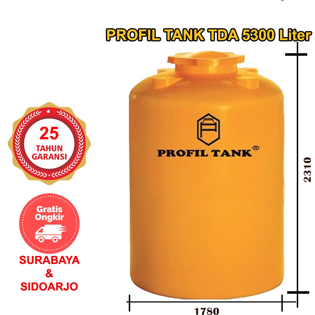 Jual Tandon Air Profil Tank Tda Liter Shopee Indonesia