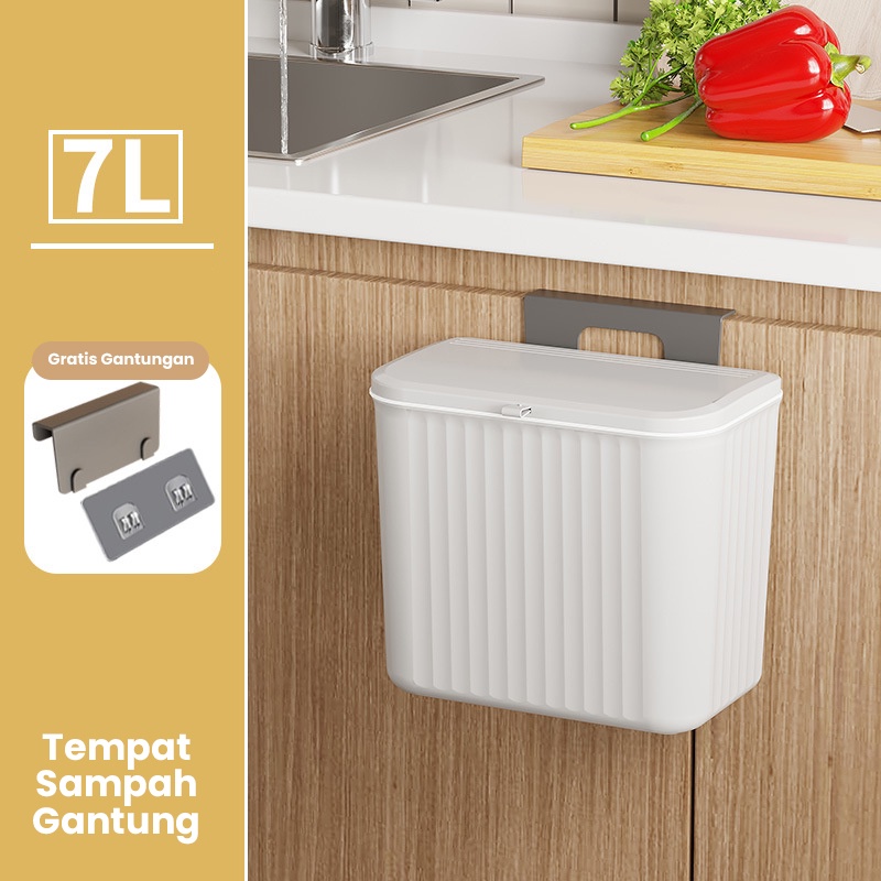 Jual VIRAL Muzy Tempat Sampah Gantung Tong Sampah Dapur Tempat Sampah