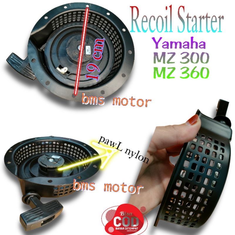 Jual Mz Mz Recoil Starter Tarikan Engkol Mesin Genset Yamaha