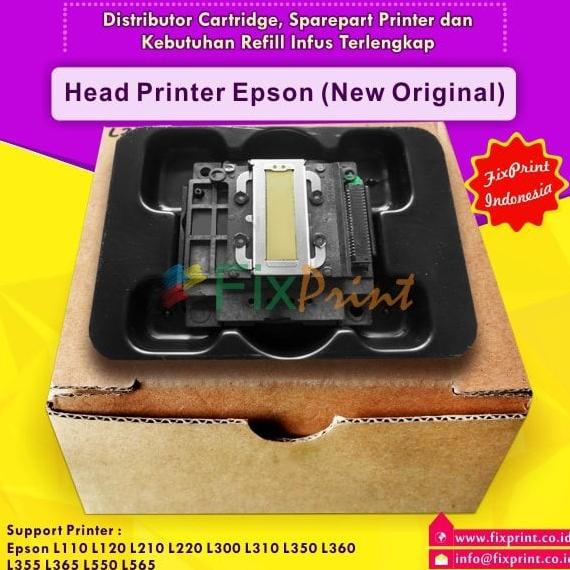 Jual Head Epson L120 L110 L210 L300 L350 Original Box Besar NEW