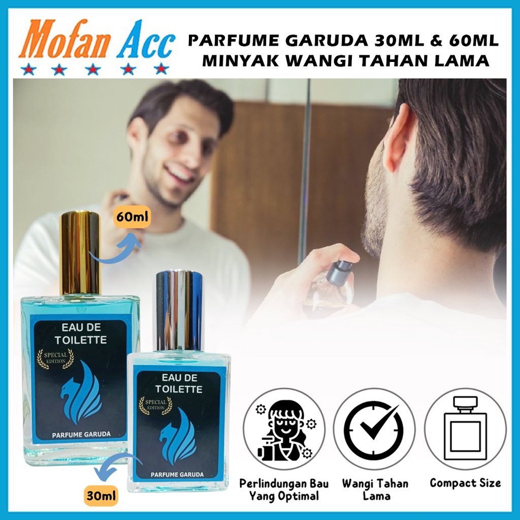 Jual Parfum Garuda Eau De Toilette Ml Dan Ml Parfume Pengharum