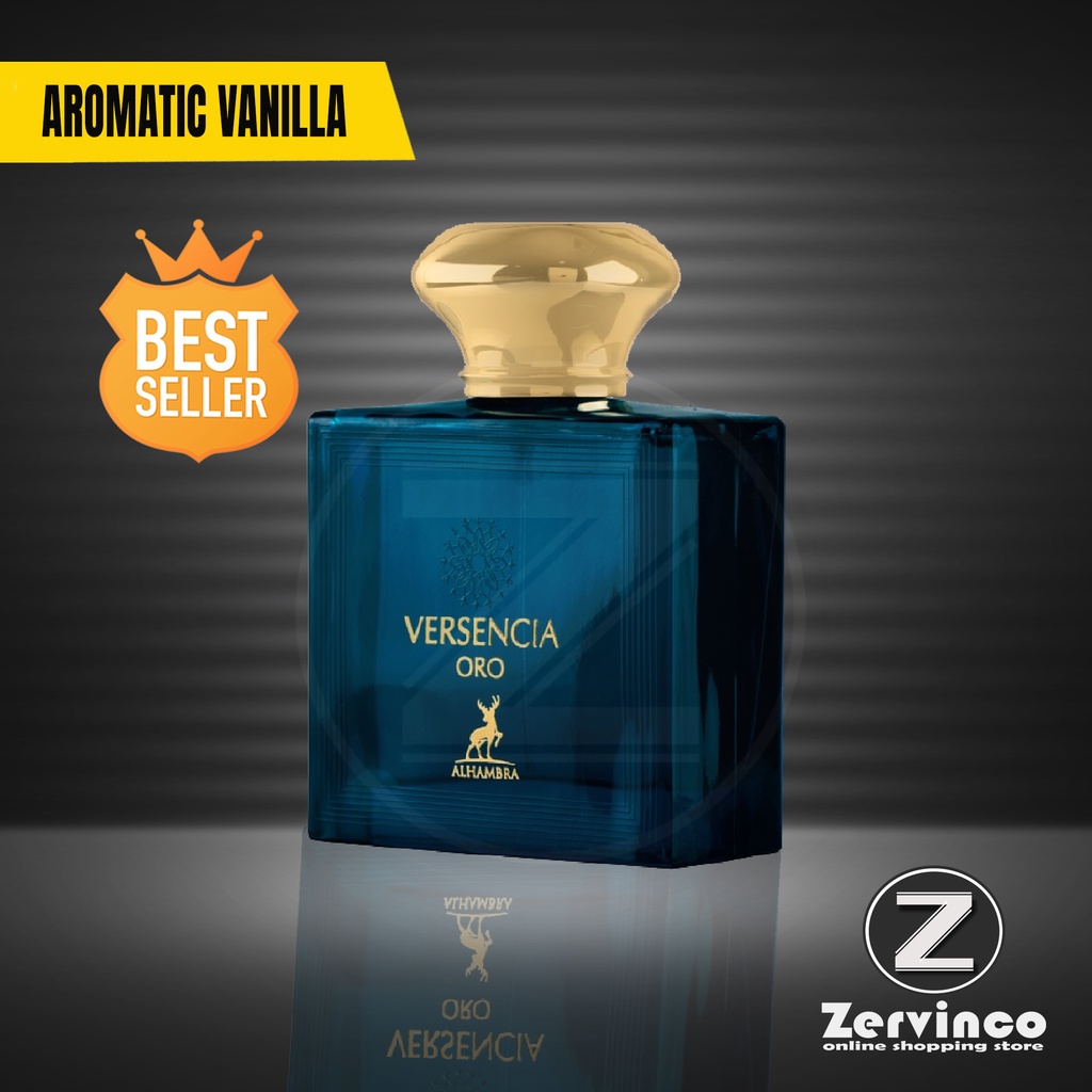 Jual Alhambra Versencia Oro For Men Edp Ml Shopee Indonesia