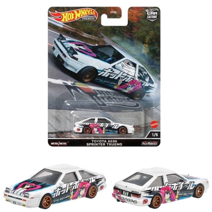 Jual Hot Wheels Toyota Ae Sprinter Trueno Mountain Drifters Premium