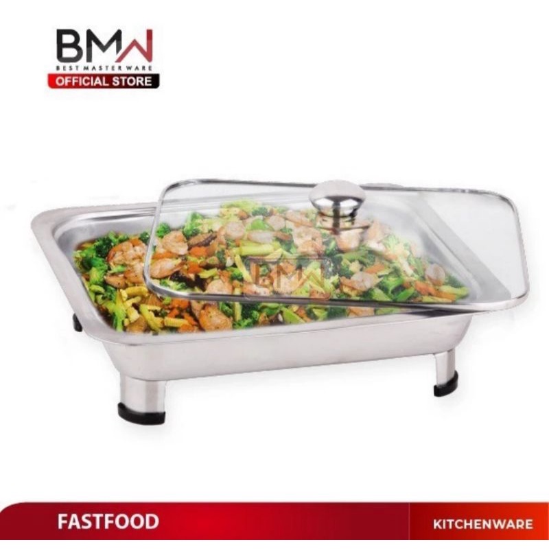 Jual Tempat Makan Prasmanan Fast Food Chafing Dish Wadah Saji Lauk