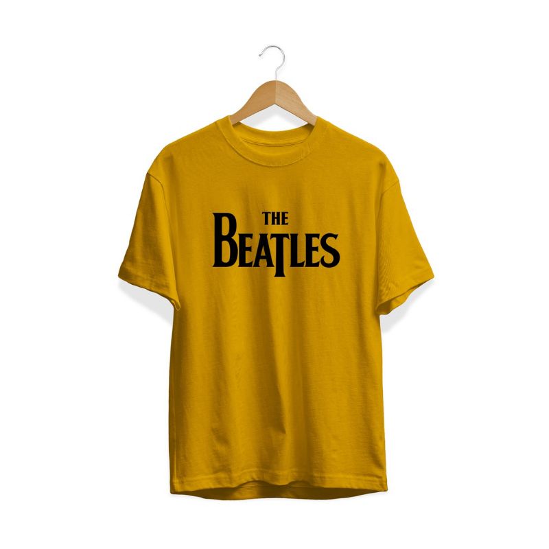 Jual Kaos Band The Beatles Tshirt Distro Pria Wanita Baju Music