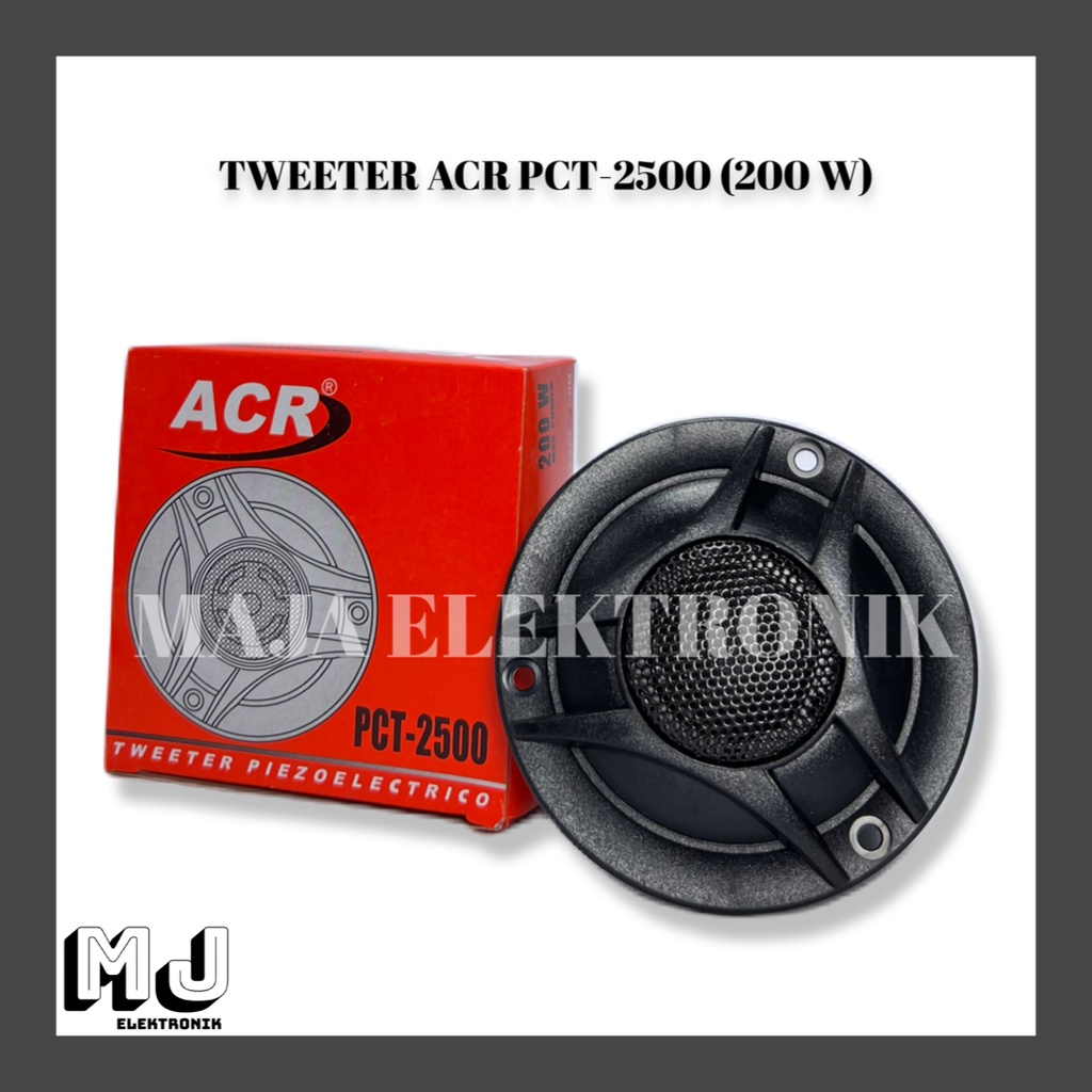 Jual Tweeter ACR PCT 2500 Tweeter Piezoelectrico PCT 2500 Shopee