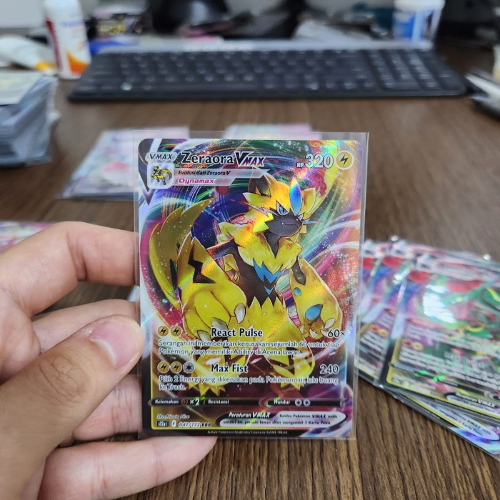 Jual Kartu Pokemon Indonesia Vstar Semesta Zeraora VMax RRR