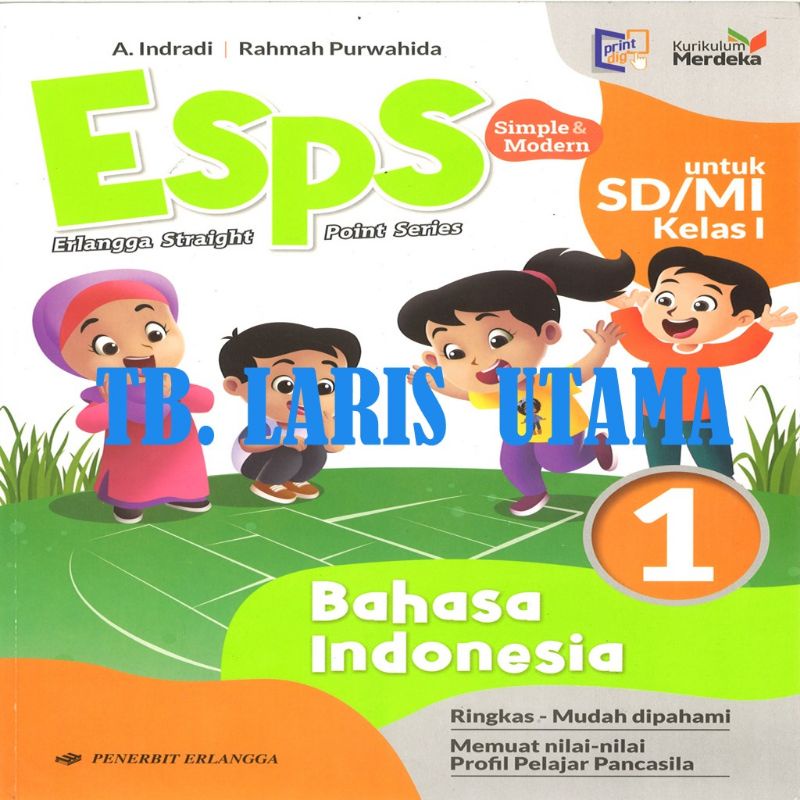 Jual ESPS Bahasa Indonesia Kelas 1 SD Kurikulum Merdeka Shopee Indonesia