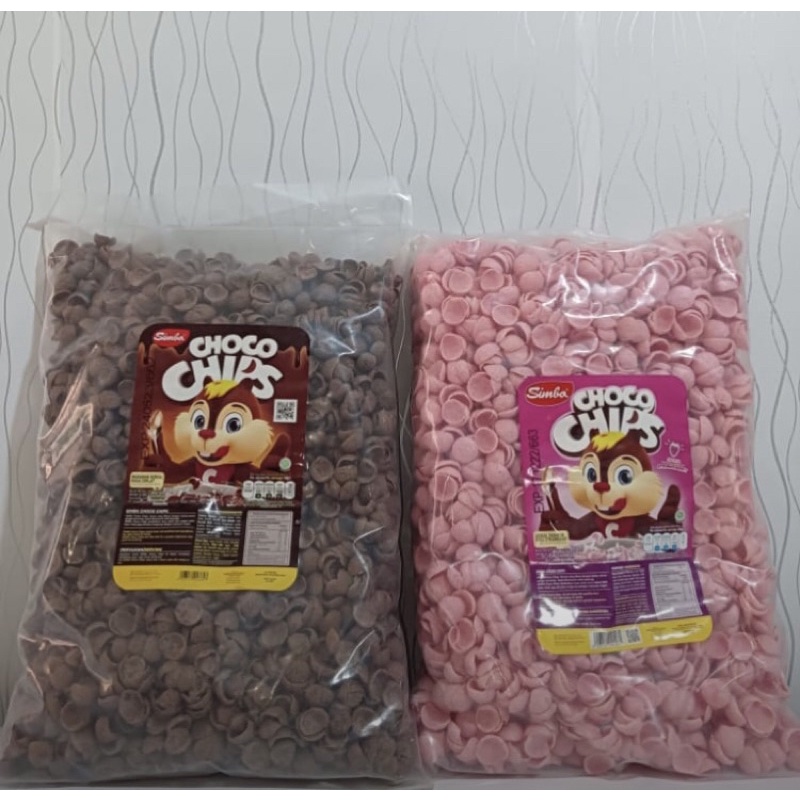 Jual Choco Chips Choco Crunch Coco Simba Bulky Richeese Nabati