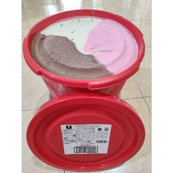 Jual Ice Cream Diamond Rasa Liter Neo Chocochip Shopee Indonesia