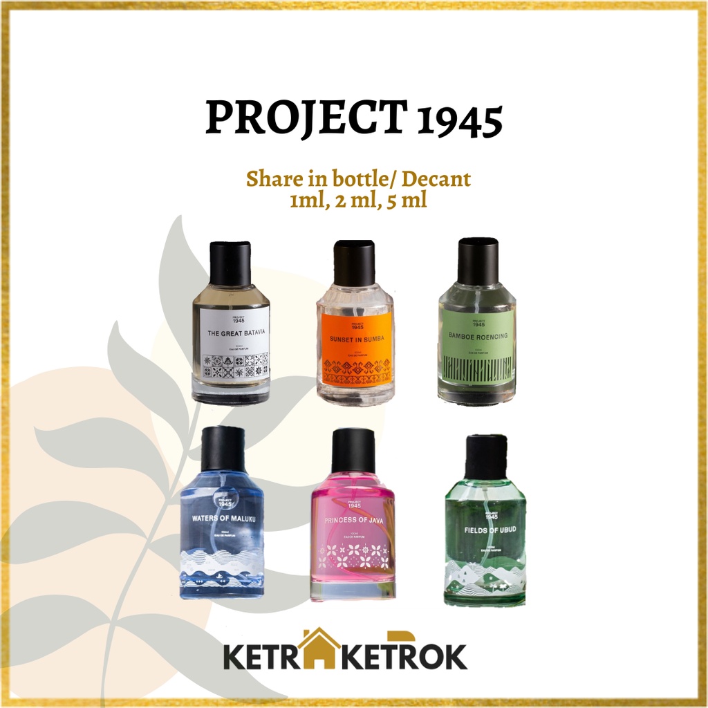 Jual Decant Share Parfum Perfume Project The Great Batavia