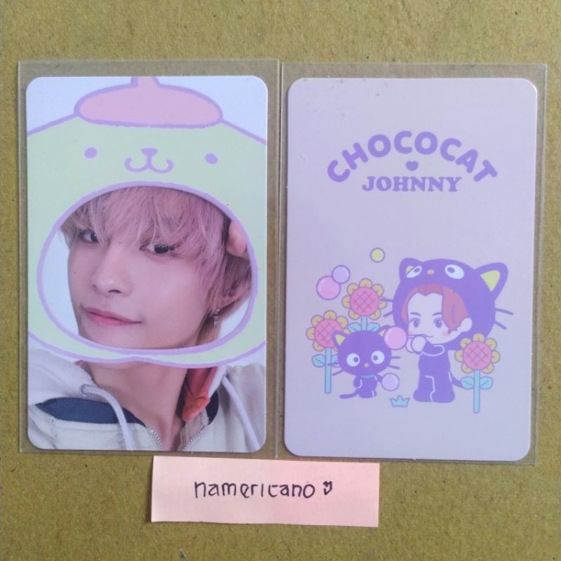 Jual Sanrio X NCT Trading Card A Ver B Ver Xiaojun Taeyong Sungchan