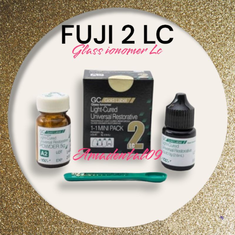 Jual Lem GC Fuji Ortho 2 Minipack Glass Ionomer Gold Label Light Curing