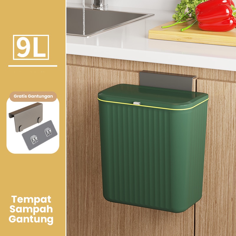 Jual Halu Tempat Sampah Dapur Tempat Sampah Gantung Tempel Tong Sampah