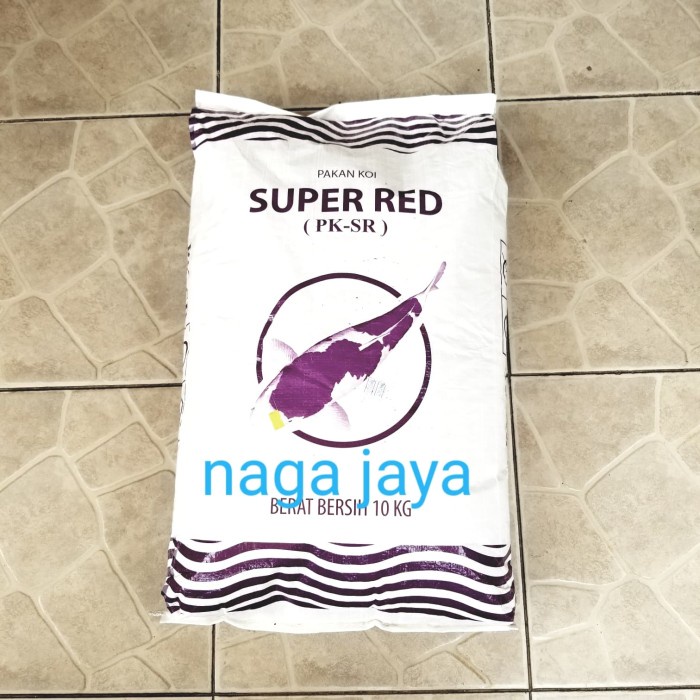 Jual New Pelet Ikan Koi Super Red Pk Sr Mm Berat Kg Pakan