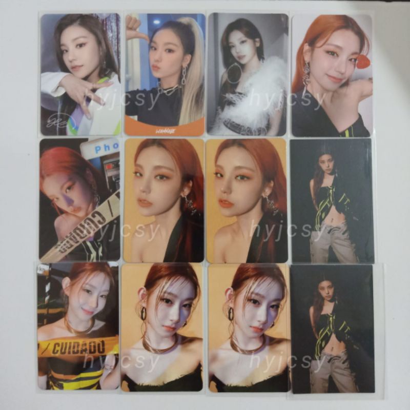 Jual Official Photocard Pc Album Benefit Itzy Yeji Lia Ryujin