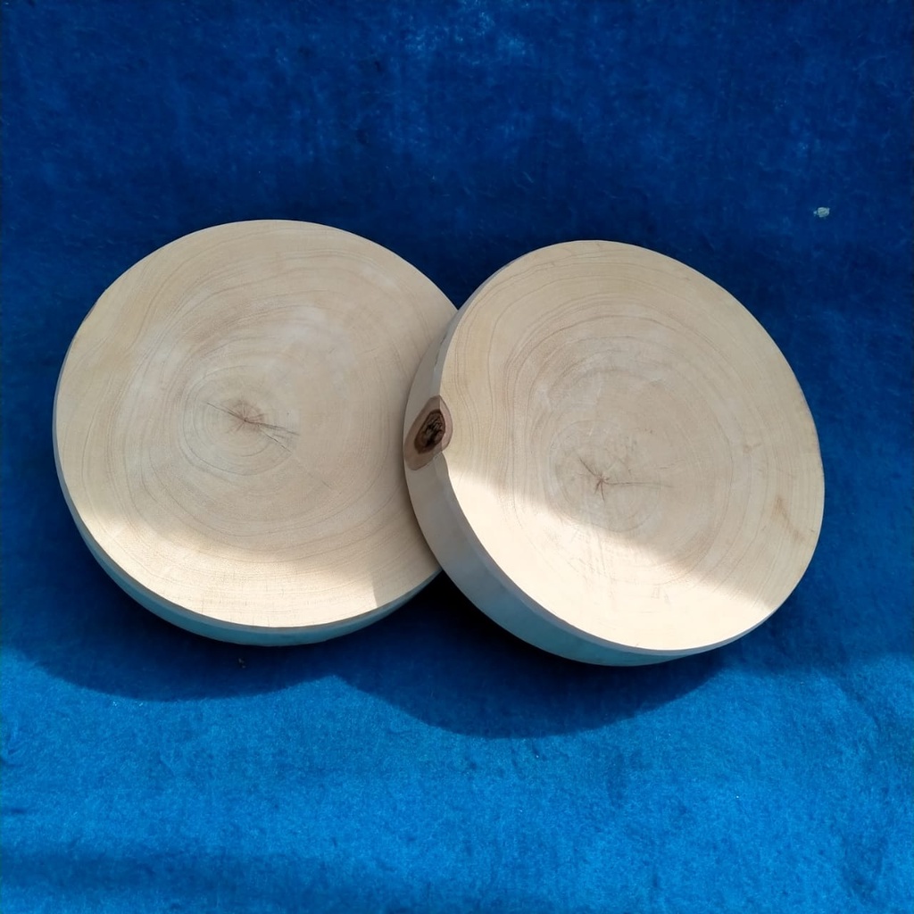 Jual Talenan Kayu Bulat Cm Talenan Kayu Asem Asli Shopee Indonesia