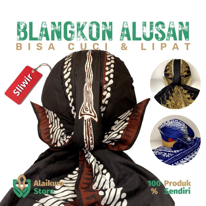 Jual Blangkon Jogja Sliwir Bisa Di Lipat Dan Cuci Shopee Indonesia