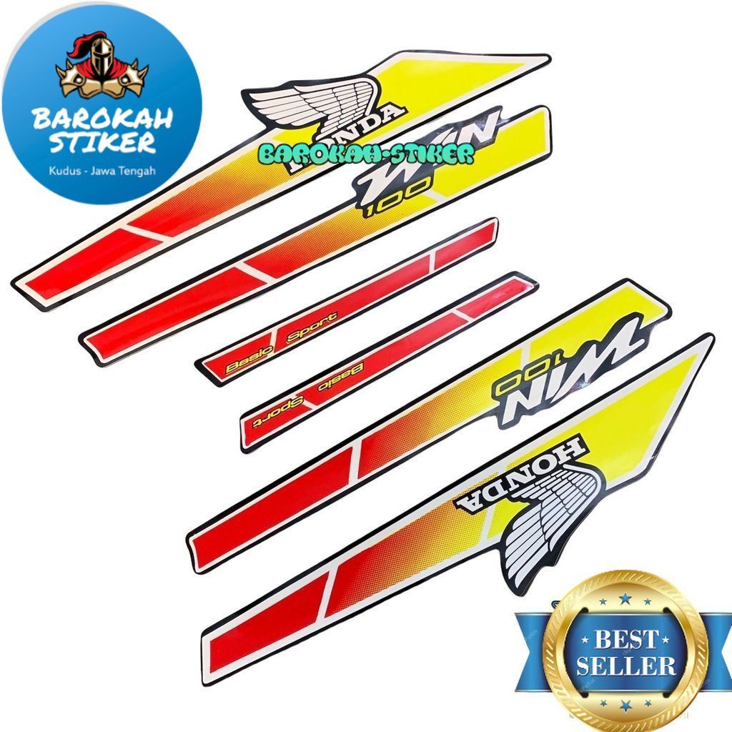 Jual Striping Stiker Polet List Motor Custom Variasi Honda Win 100