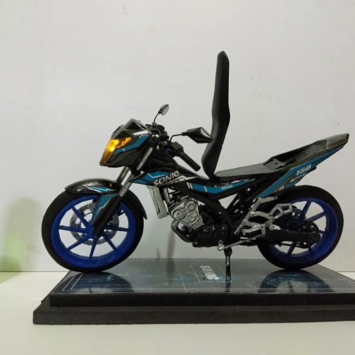 Jual Miniatur Motor Honda Sonic Modifikasi Standar Shopee Indonesia