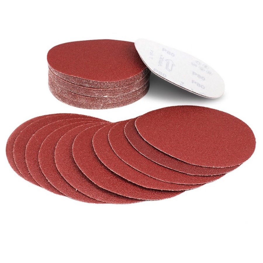 Jual Amplas Bulat 4 Velcro Amplas Tempel Gerinda Sanding Disc Shopee