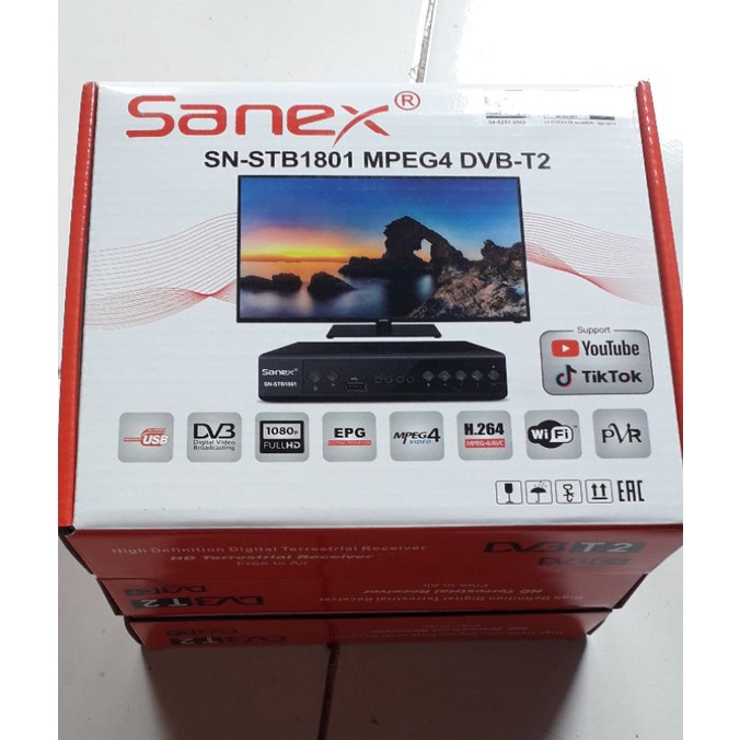 Jual SET TOP BOX SANEX PENERIMA SIARAN TV DIGITAL Shopee Indonesia