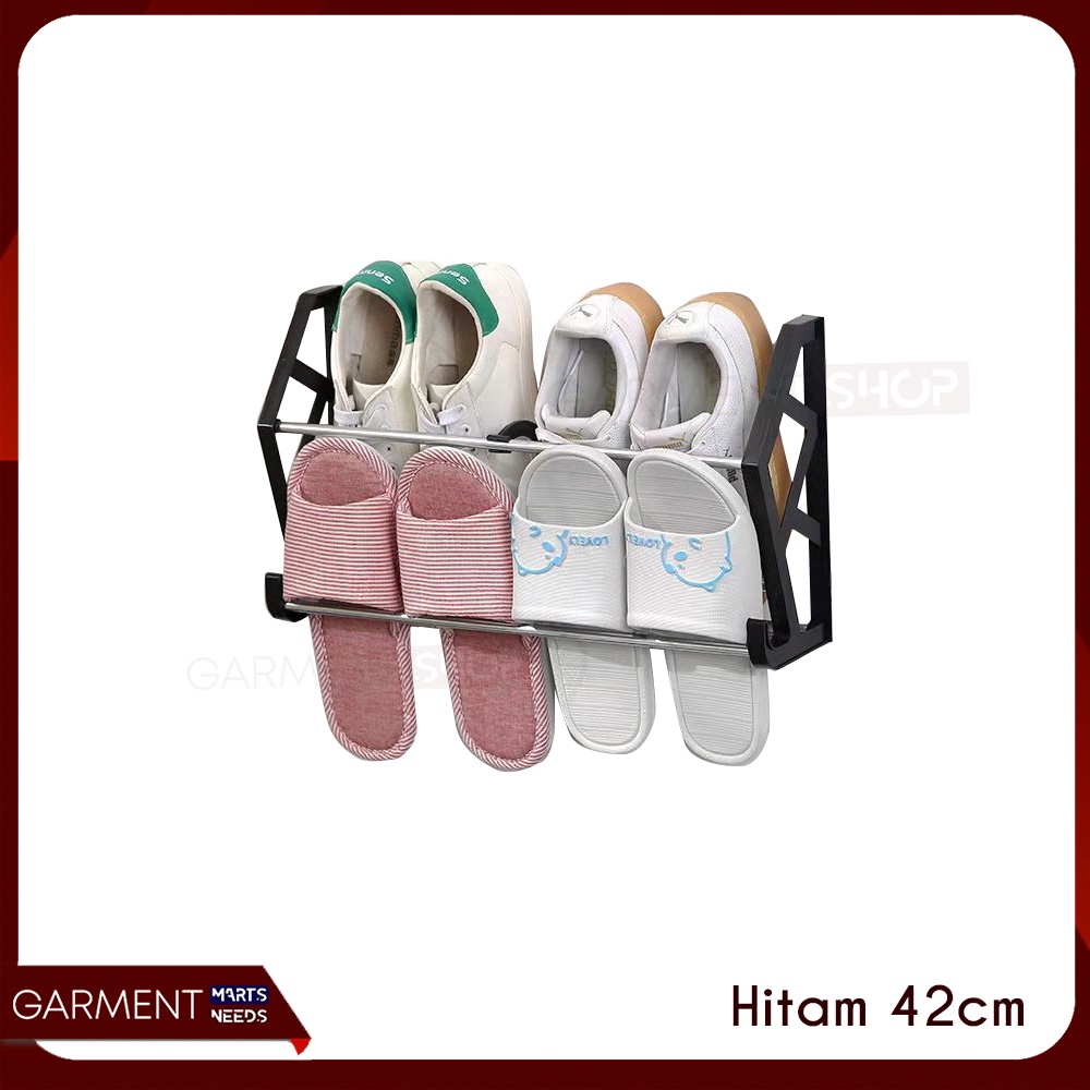 Jual Rak Sepatu Gantung Susun Shoe Rack Holder Tempat Sandal Panci