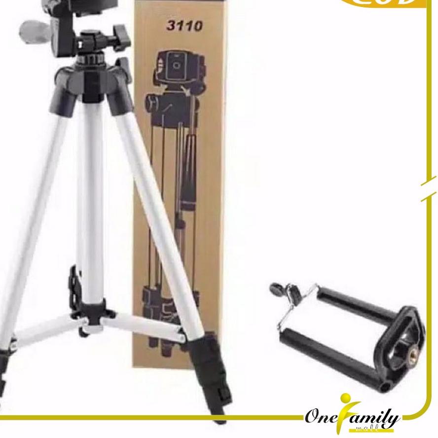 Jual ULN209 ONE C370 Tripod Kamera Dan Hp Free Holder U Kaki Stabilizer