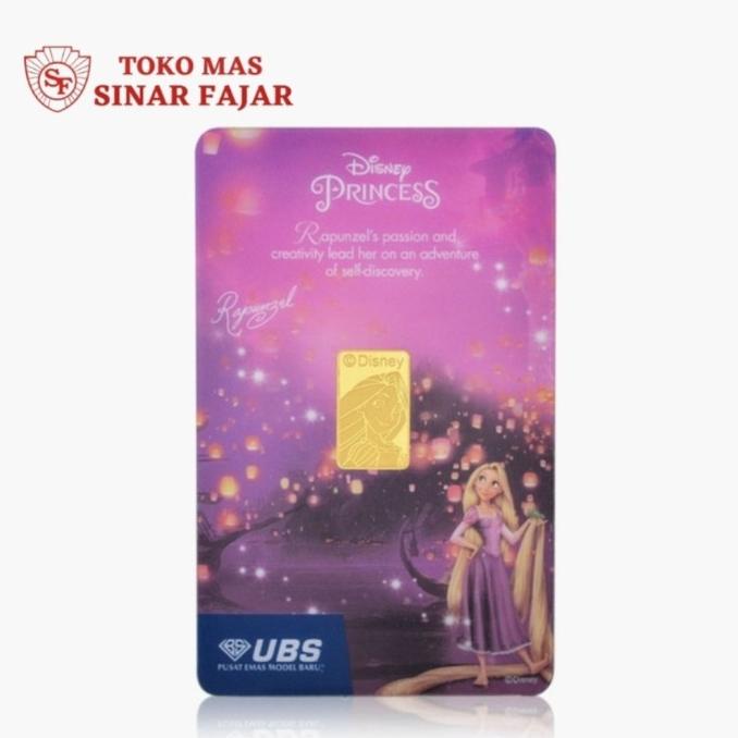 Jual Lm Ubs Disney Princess Rapunzel 2 Gr Shopee Indonesia