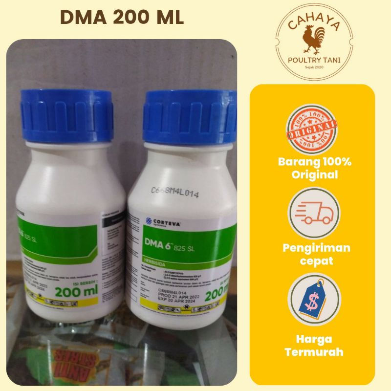 Jual Herbisida DMA 6 825 SL 200 ML Shopee Indonesia