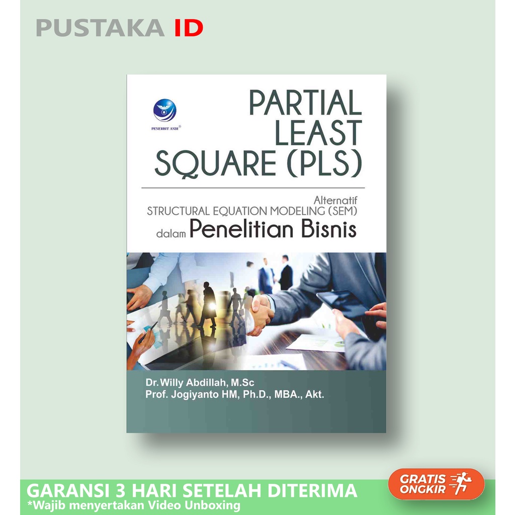 Jual Buku Partial Least Square PLS Alternatif Structural Equation