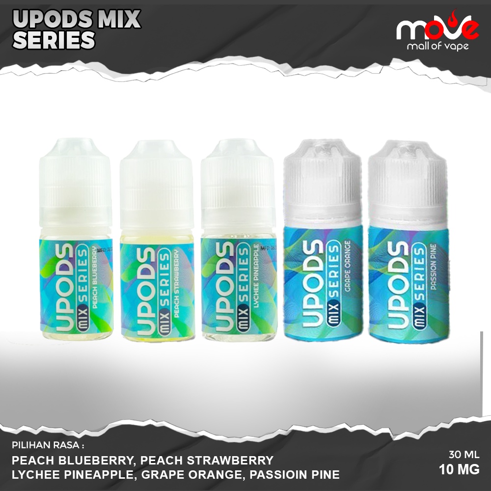 Jual Liquid Saltnic Upods Mix Series By Switch It Ml Mg Bercukai