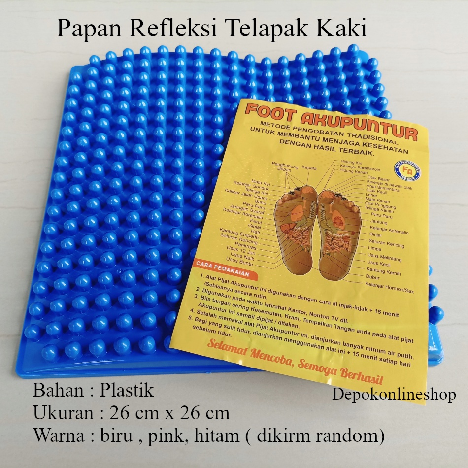 Jual Papan Refleksi Telapak Kaki Gelombang Alat Pijat Foot Massage