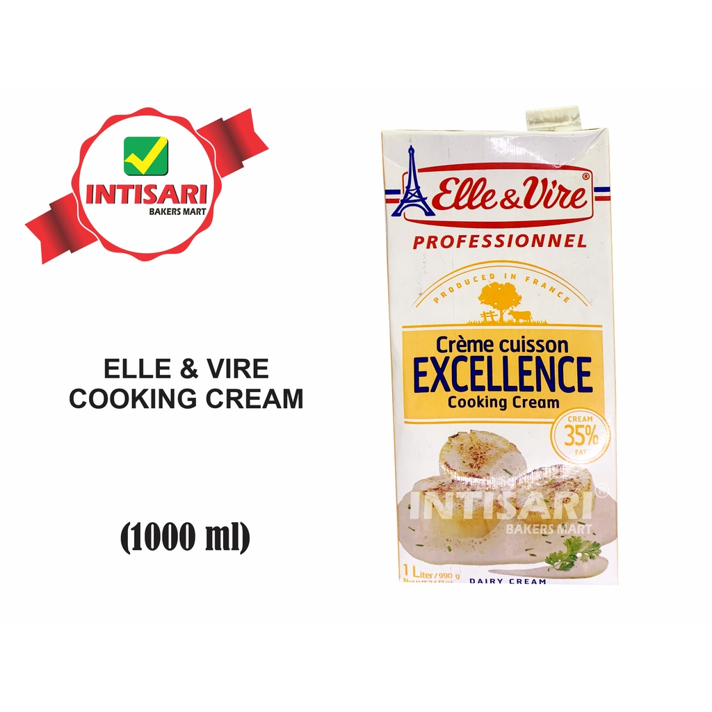 Jual ELLE VIRE COOKING CREAM 1 L Shopee Indonesia