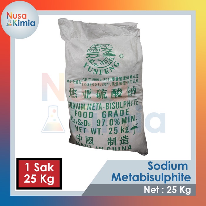 Jual Sodium Metabisulfit Smb Sodium Metabisulfite Kg Shopee