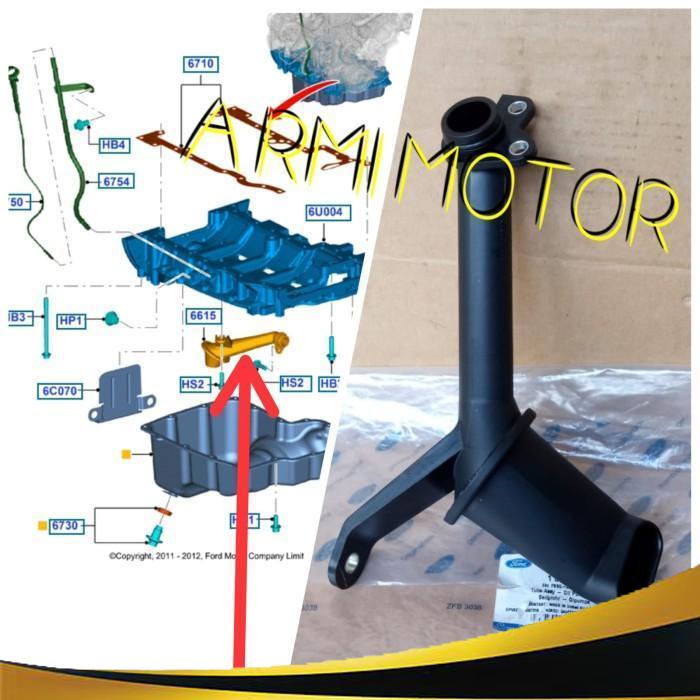 Jual Strainer Oil Pump Pipa Pompa Oli Ford Ranger 2 2 Cc ORIGINAL FORD