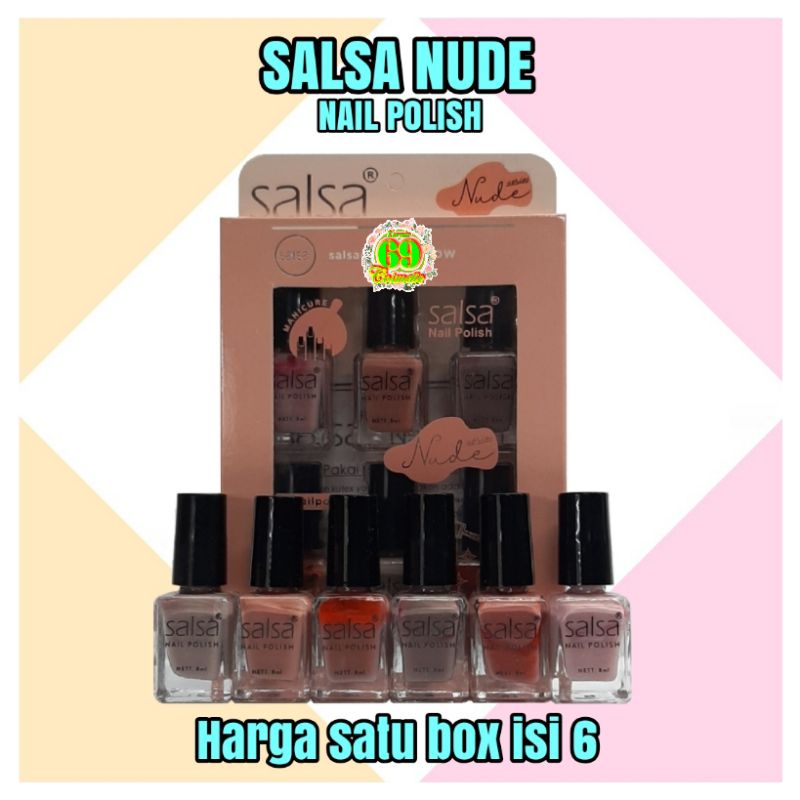 Jual Kutek Salsa Nude Isi Harga Box Shopee Indonesia