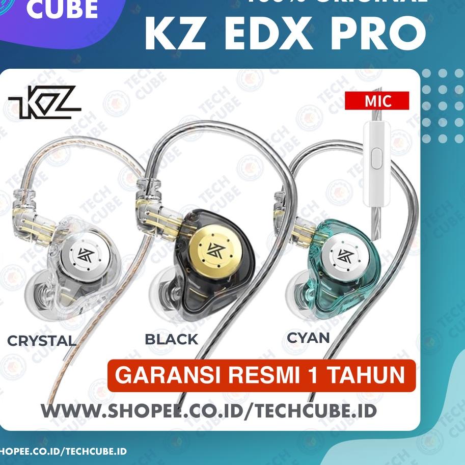 Jual Terlaku KZ EDX PRO With MIC In Ear Earphone Headset Driver Alt