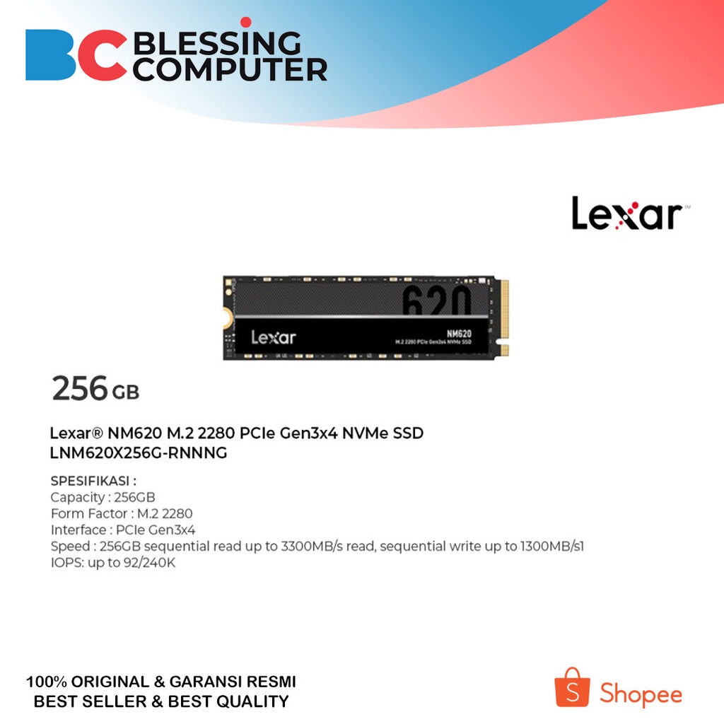 Jual Ssd Lexar Gb Nm Nvme M Pcie Gen X Lnm X G