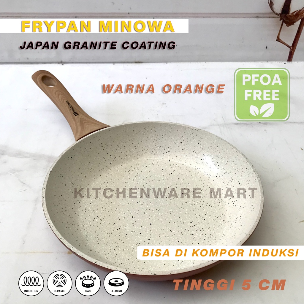 Jual Fry Pan Keramik Iwatani Anti Lengket Wajan Ceramic Coating