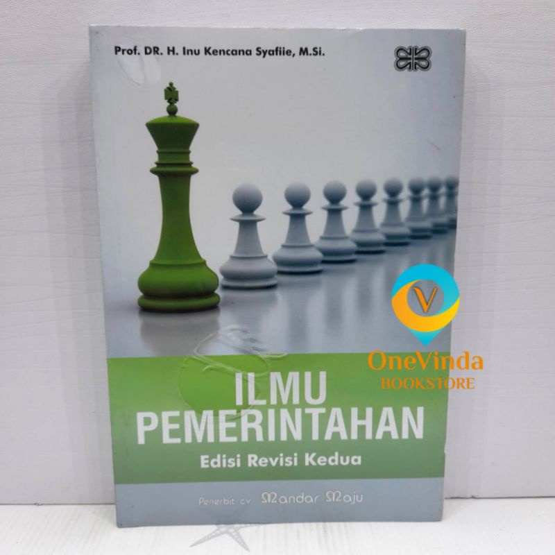 Jual Buku Ilmu Pemerintahan Edisi Revisi Kedua Prof Dr H Inu