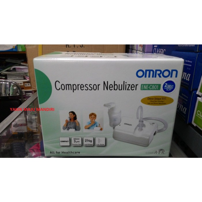 Jual Alat Bantu Pernafasan OMRON Compressor Nebulizer NE C801 Shopee