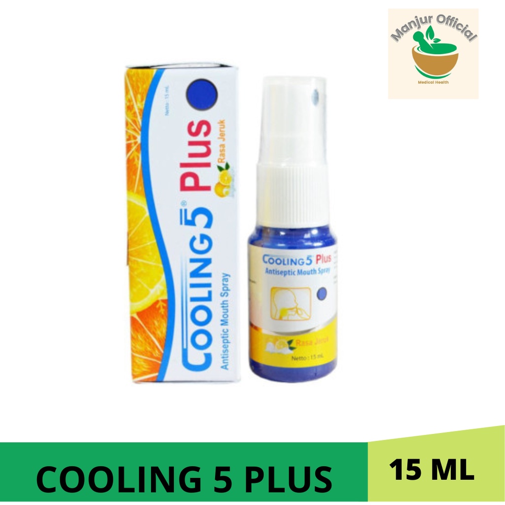 Jual Cooling 5 Plus Mouth Spray 5 Ml Obat Semprot Mulut Untuk Meredakan