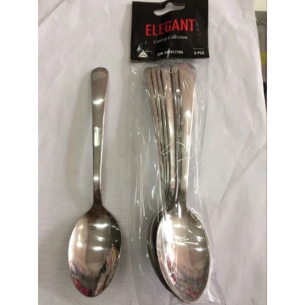 Jual Sendok Garpu Makan Elegant Lchw Dinner Spoon Fork