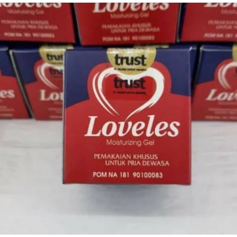 Jual Asli Loveles Loveless Moisturazing Gel Asli Obat Pria Oles 100