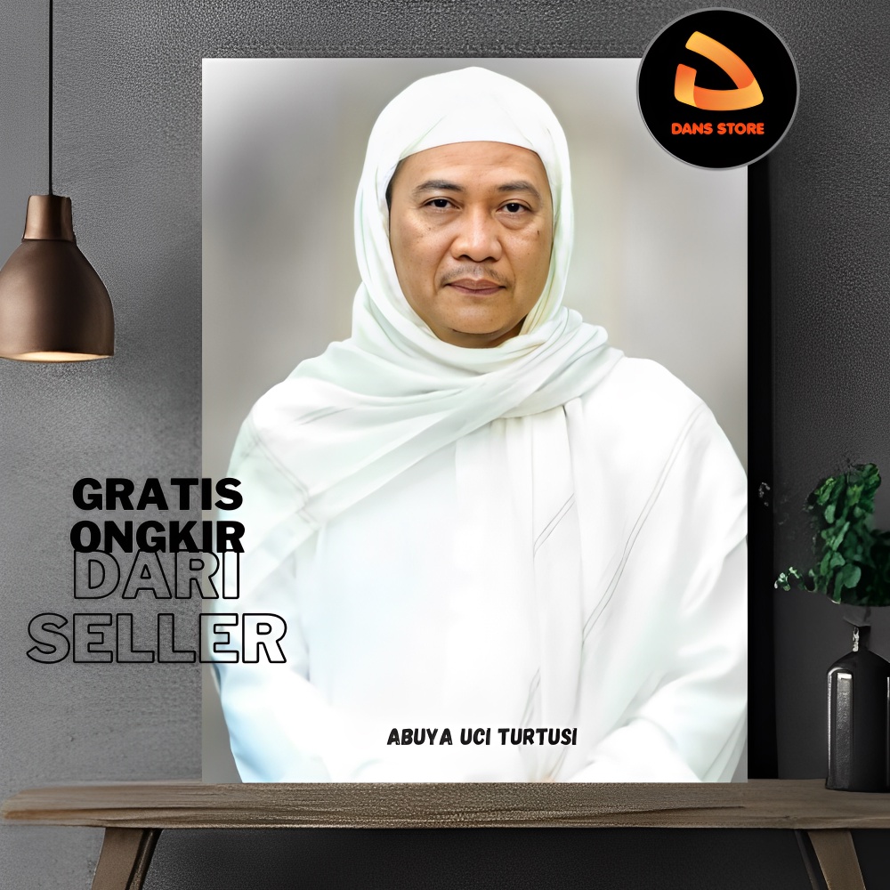 Jual Abuya Uci Turtusi Poster Habib Poster Kyai Poster Ulama Hiasan