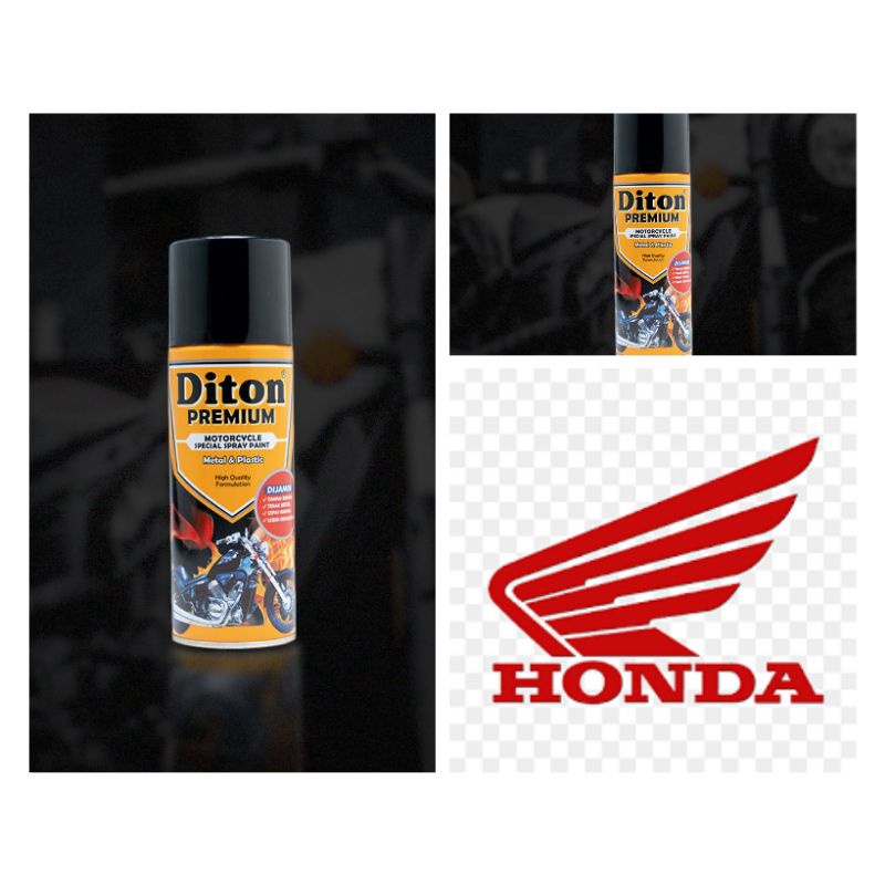 Jual Cat Semprot Pilok Pilox Diton Premium Varian Honda Master Red 9231